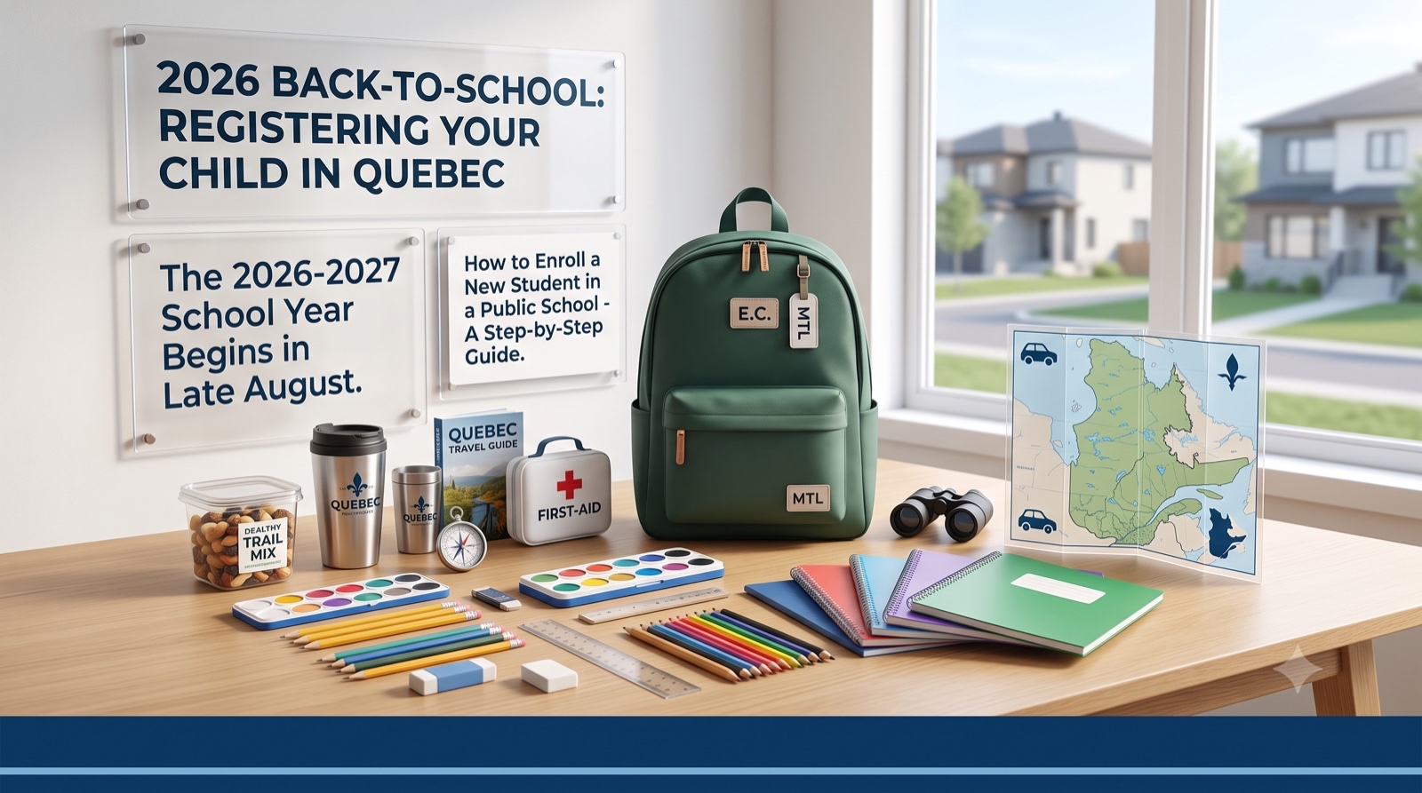 Back-to-school 2026: enrolling your child in Quebec