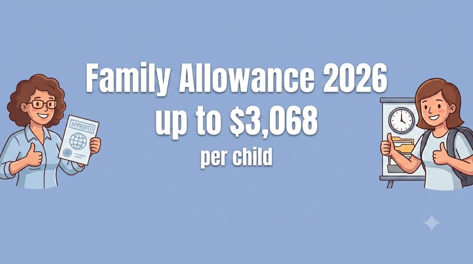 Allocation famille 2026 : jusqu'à 3 068 $ par enfant