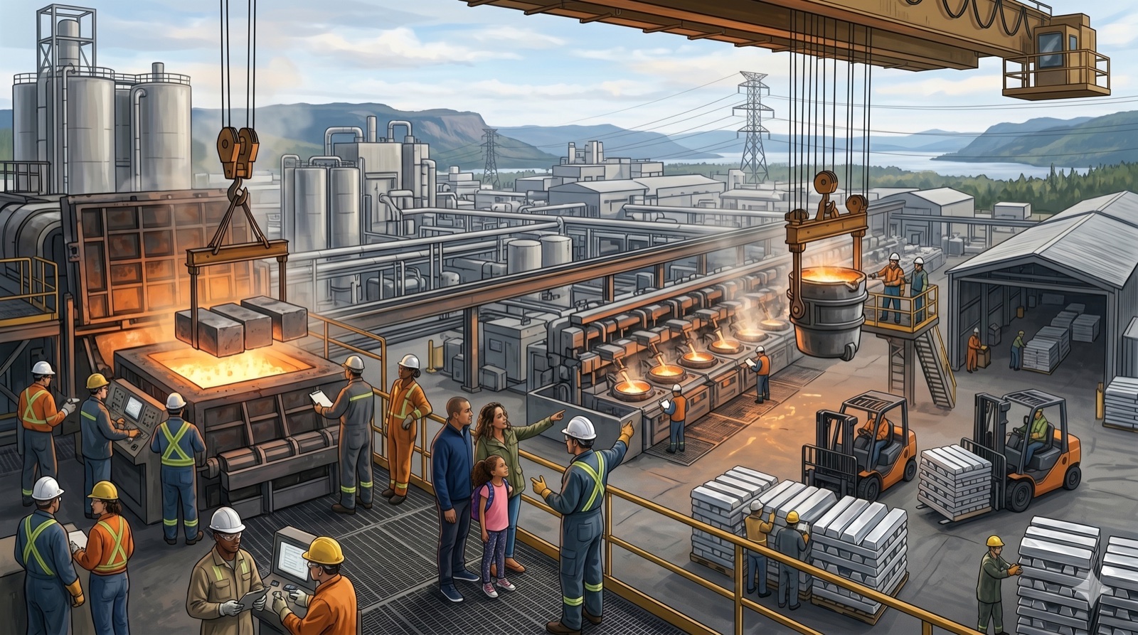 Industries et travail au Saguenay