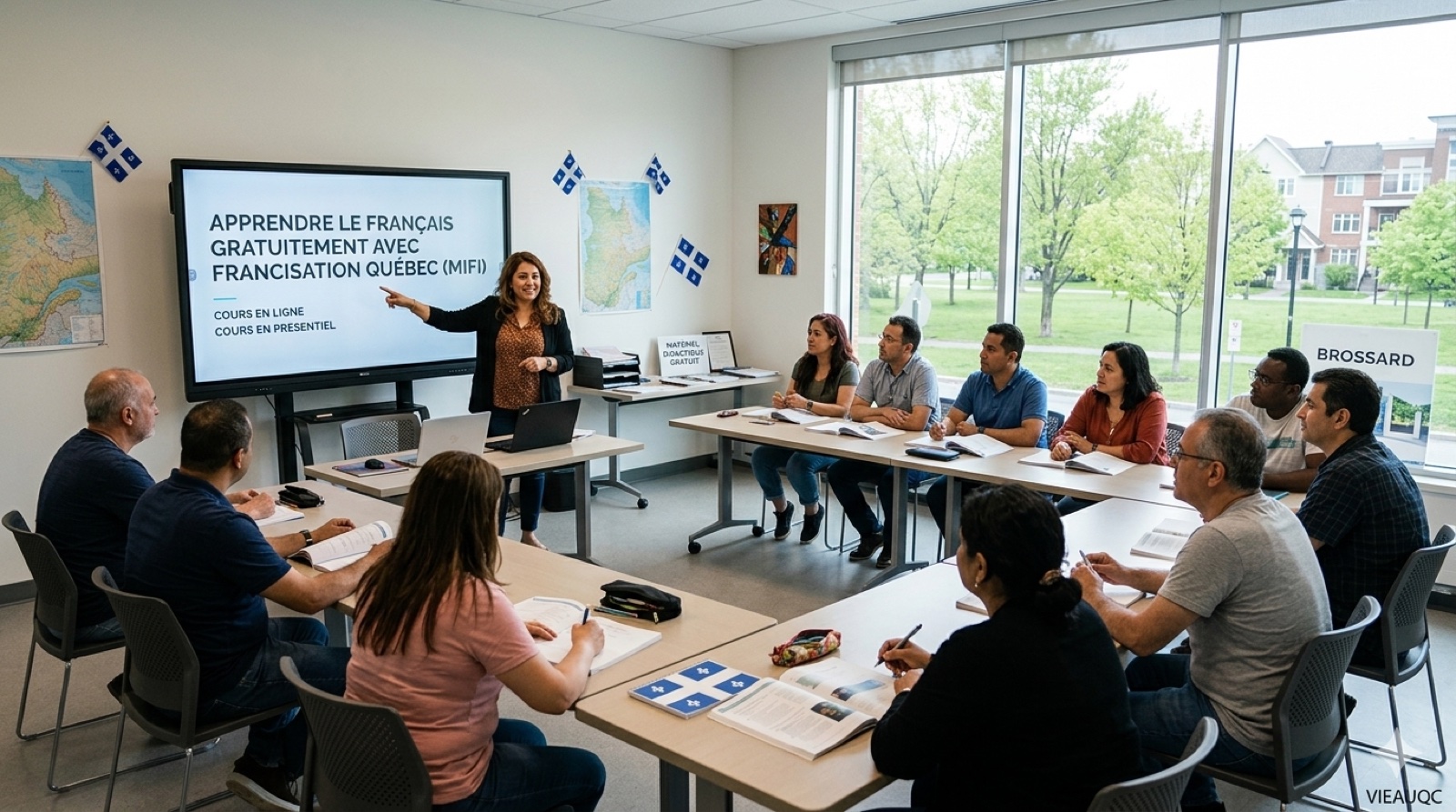 Apprendre le français gratuitement avec Francisation Québec