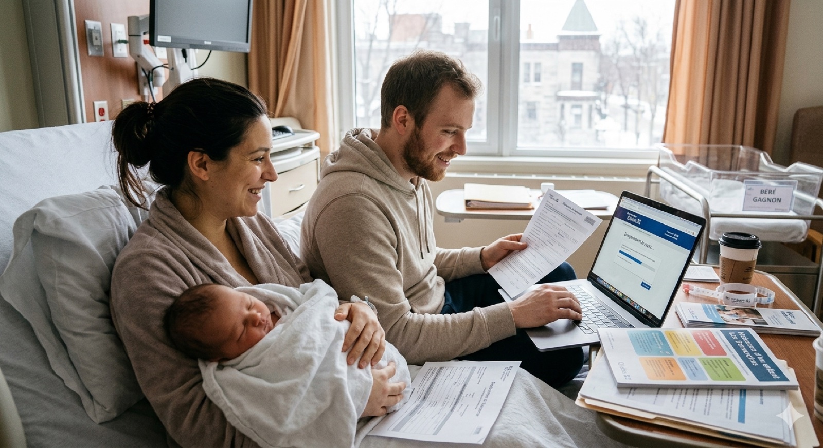 Naissance d'un enfant au Québec : les démarches