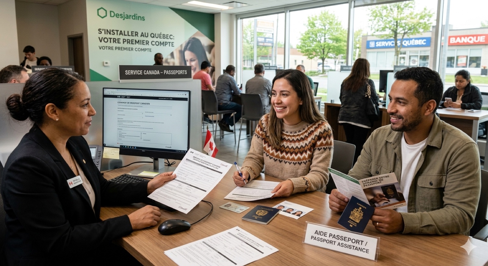 Demander un passeport canadien au Québec