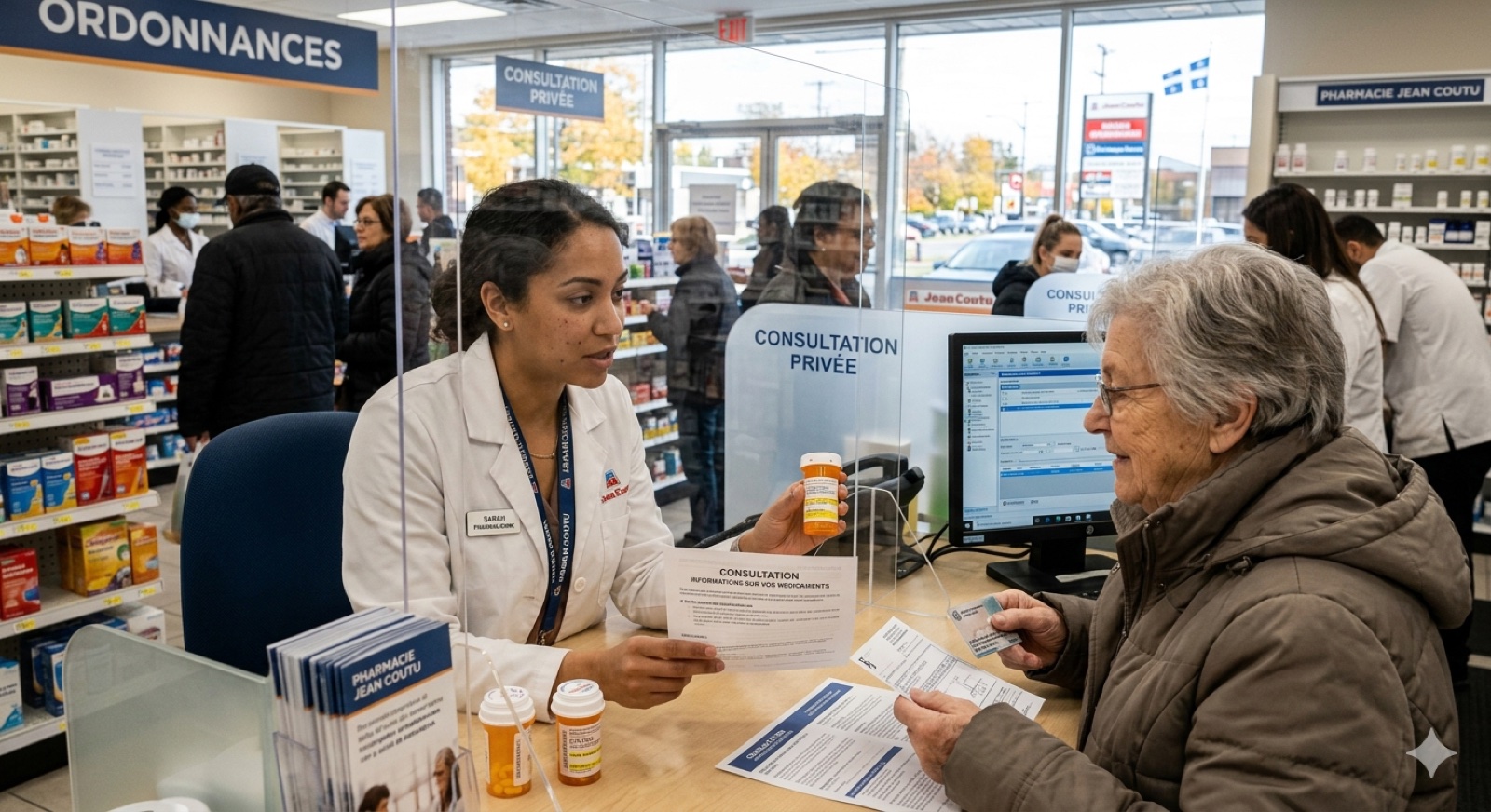 Pharmacie et médicaments sur ordonnance au Québec