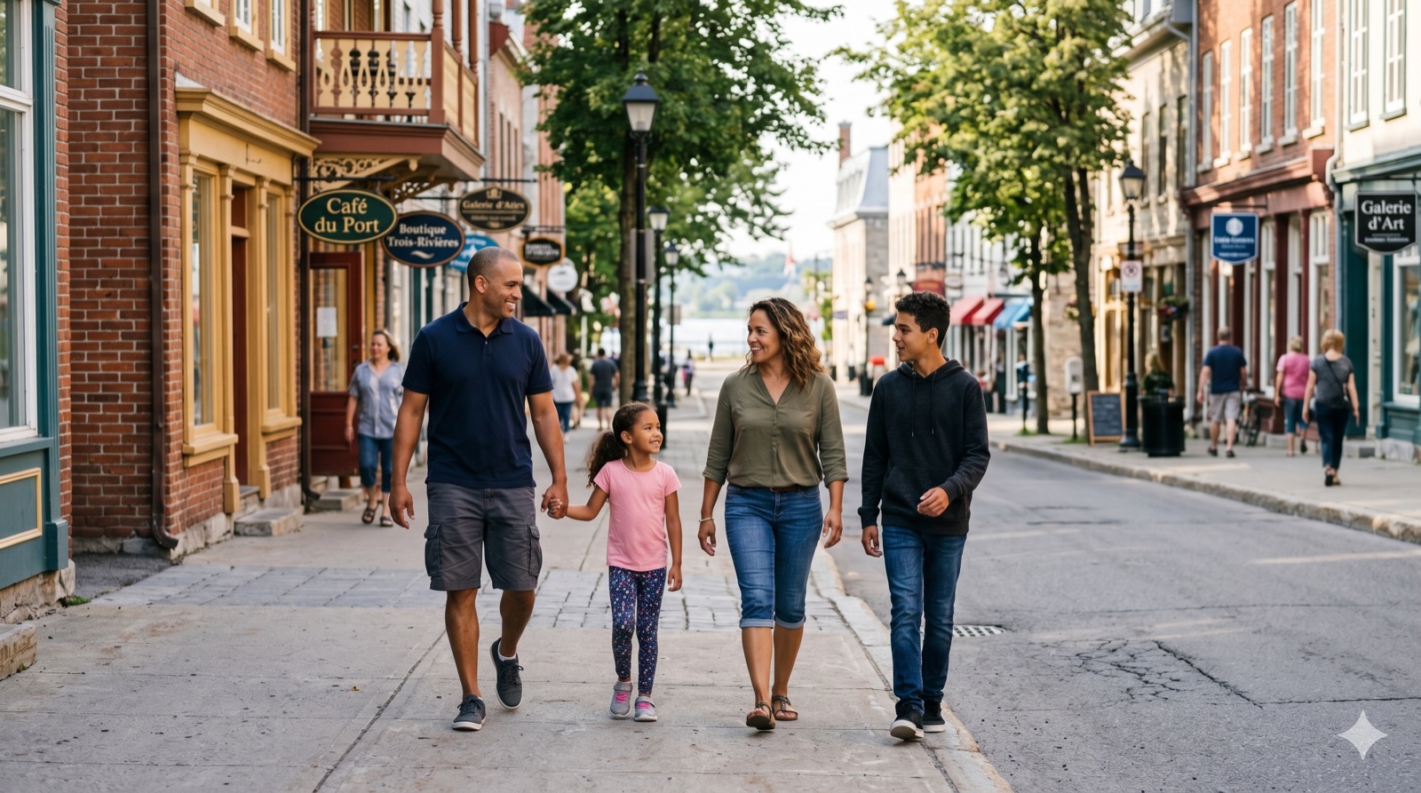 Premiers pas à Trois-Rivières