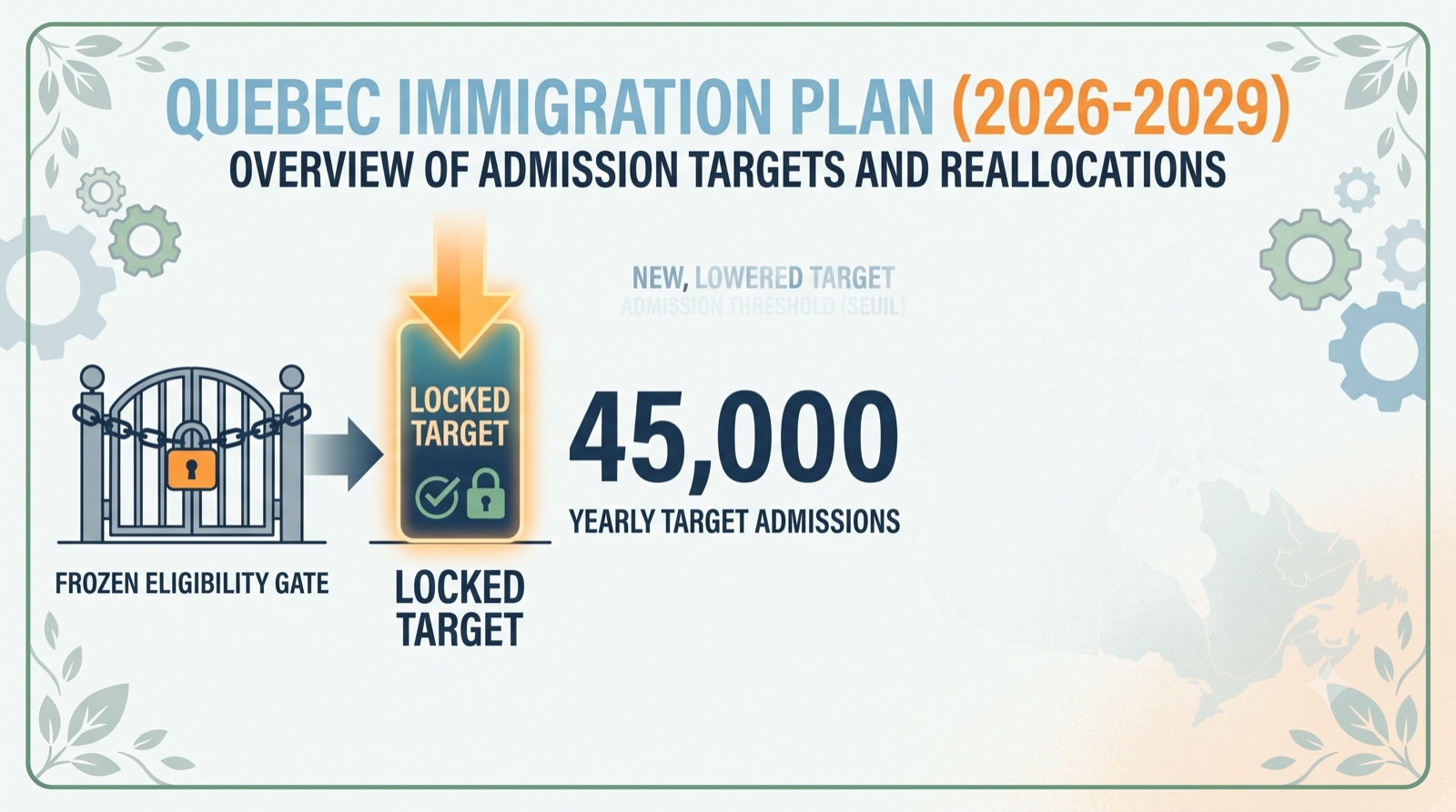 Quebec Lowers Its Targets: Aiming for Permanent Residence in 2026-2029