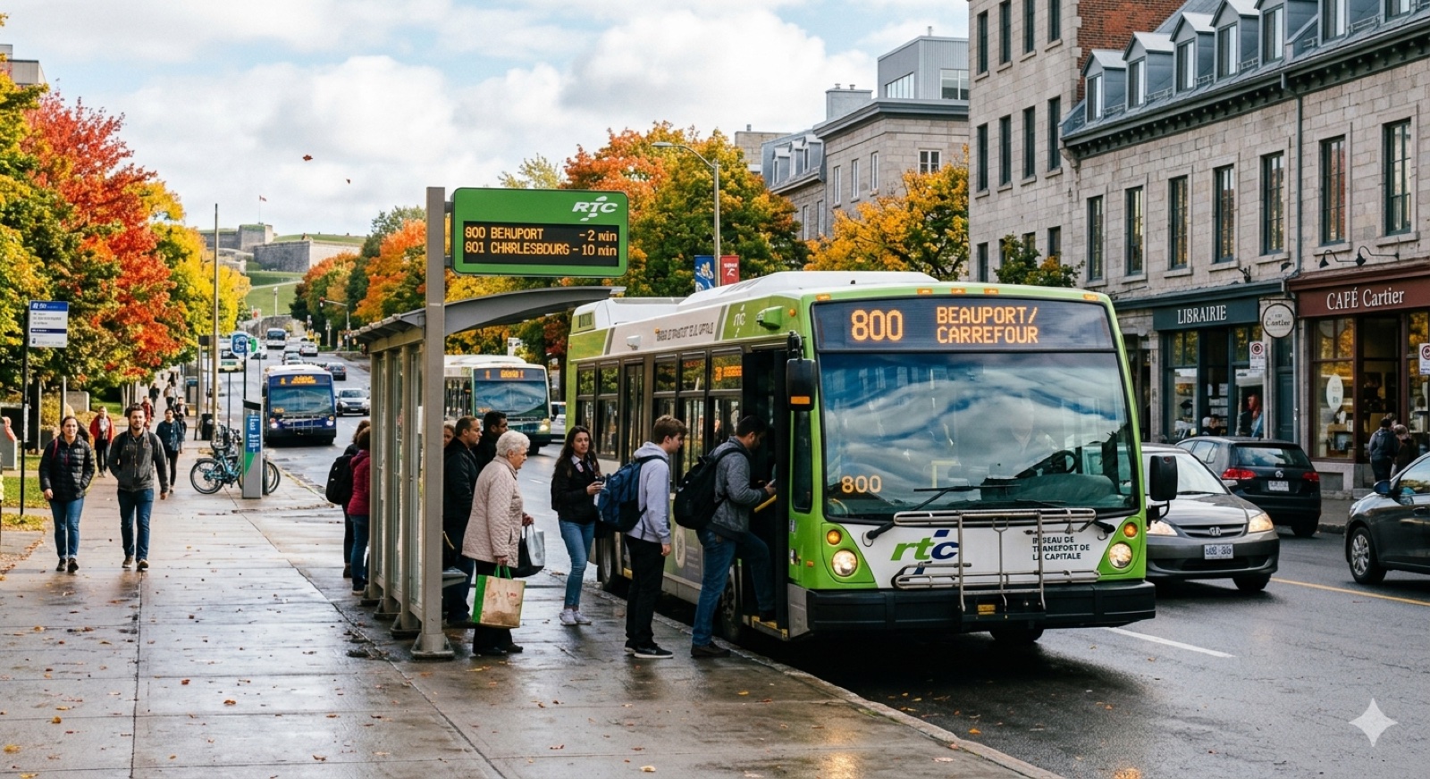 Le RTC : transport en commun à Québec