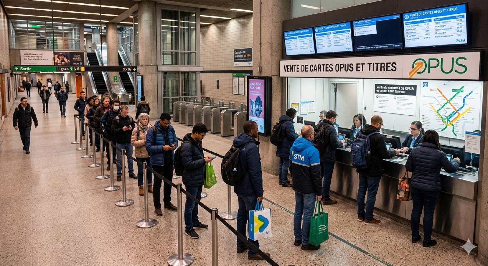 Transport en commun à Repentigny : exo et OPUS
