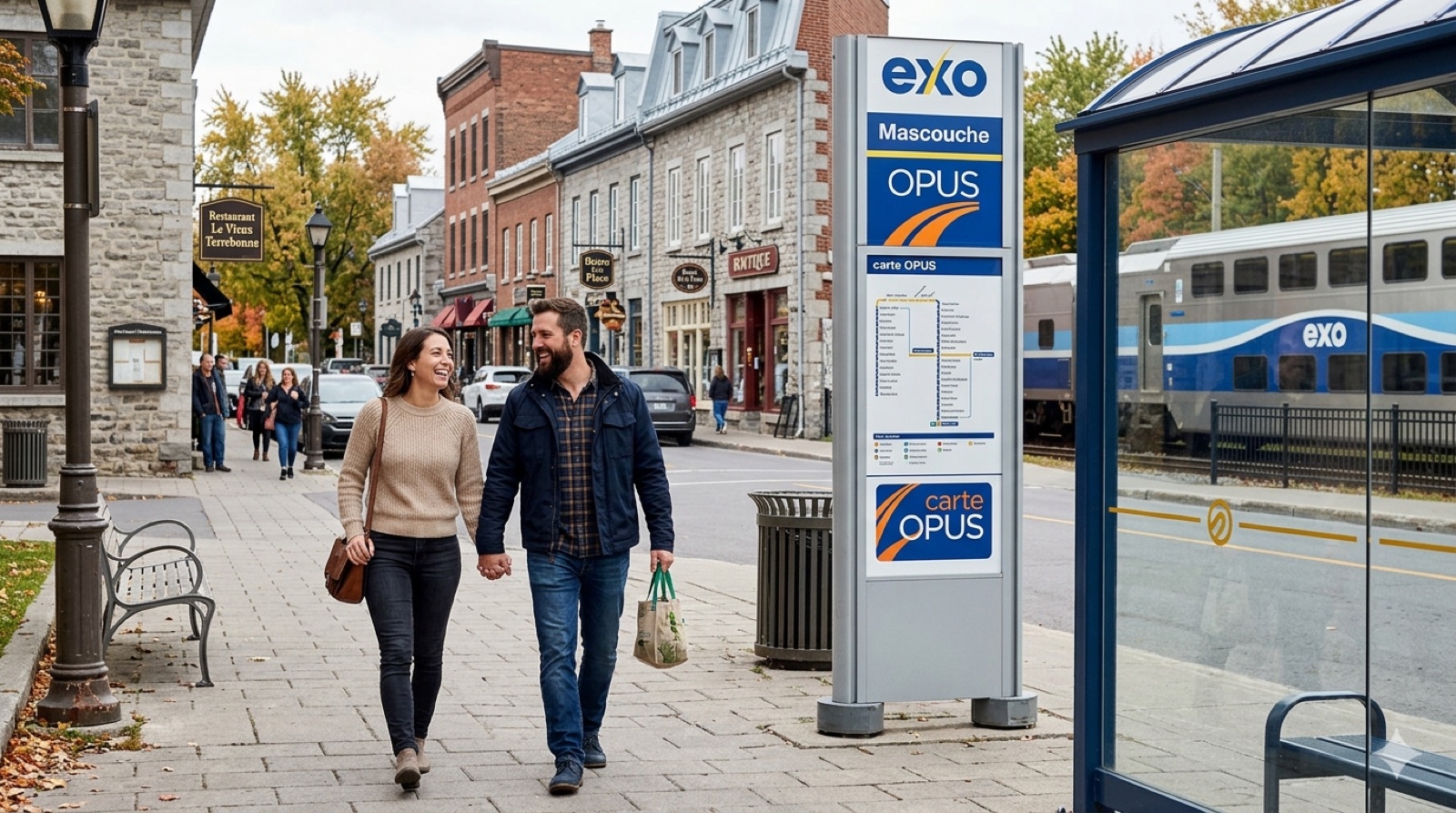 Transport à Terrebonne : exo Mascouche et OPUS