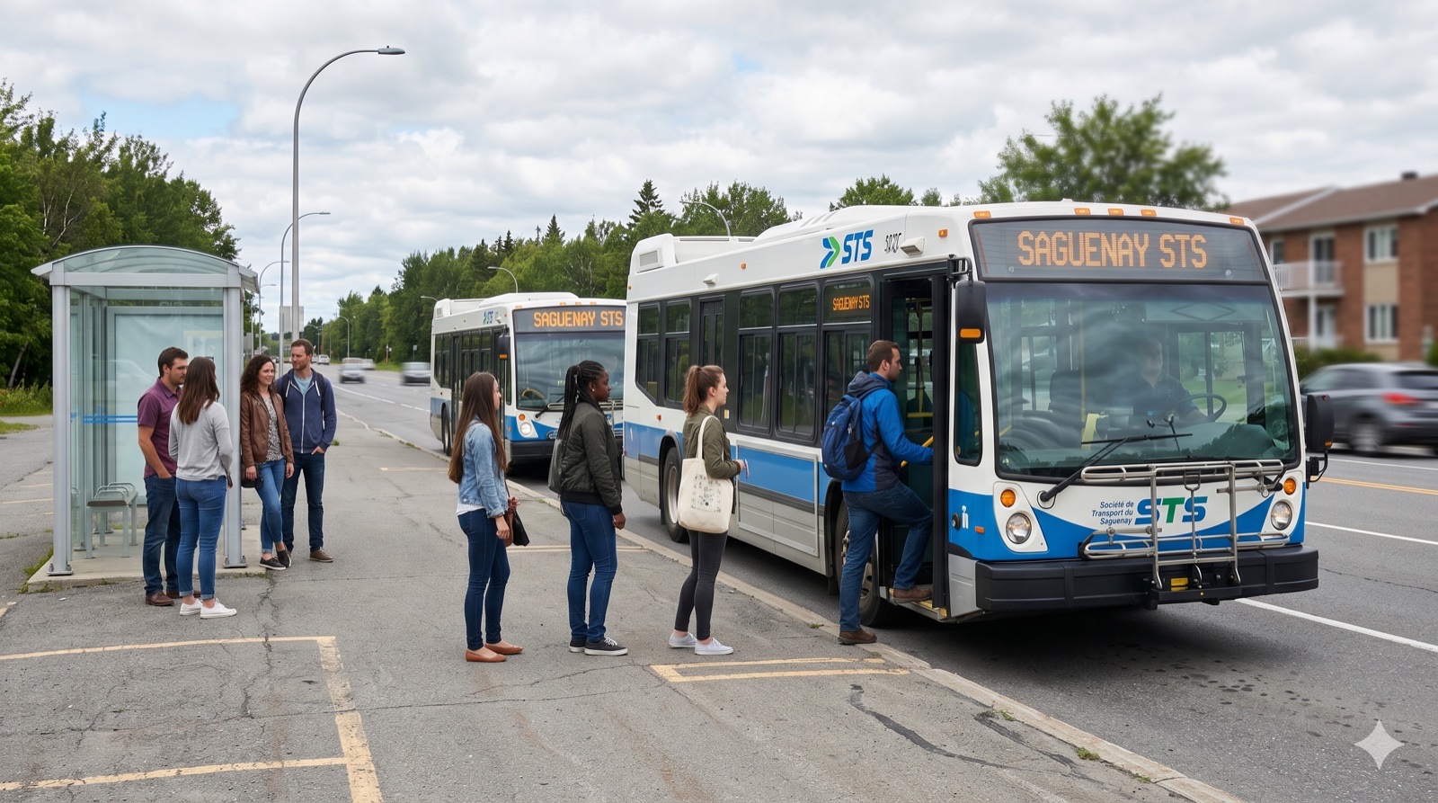 Le transport collectif à Saguenay (STS)