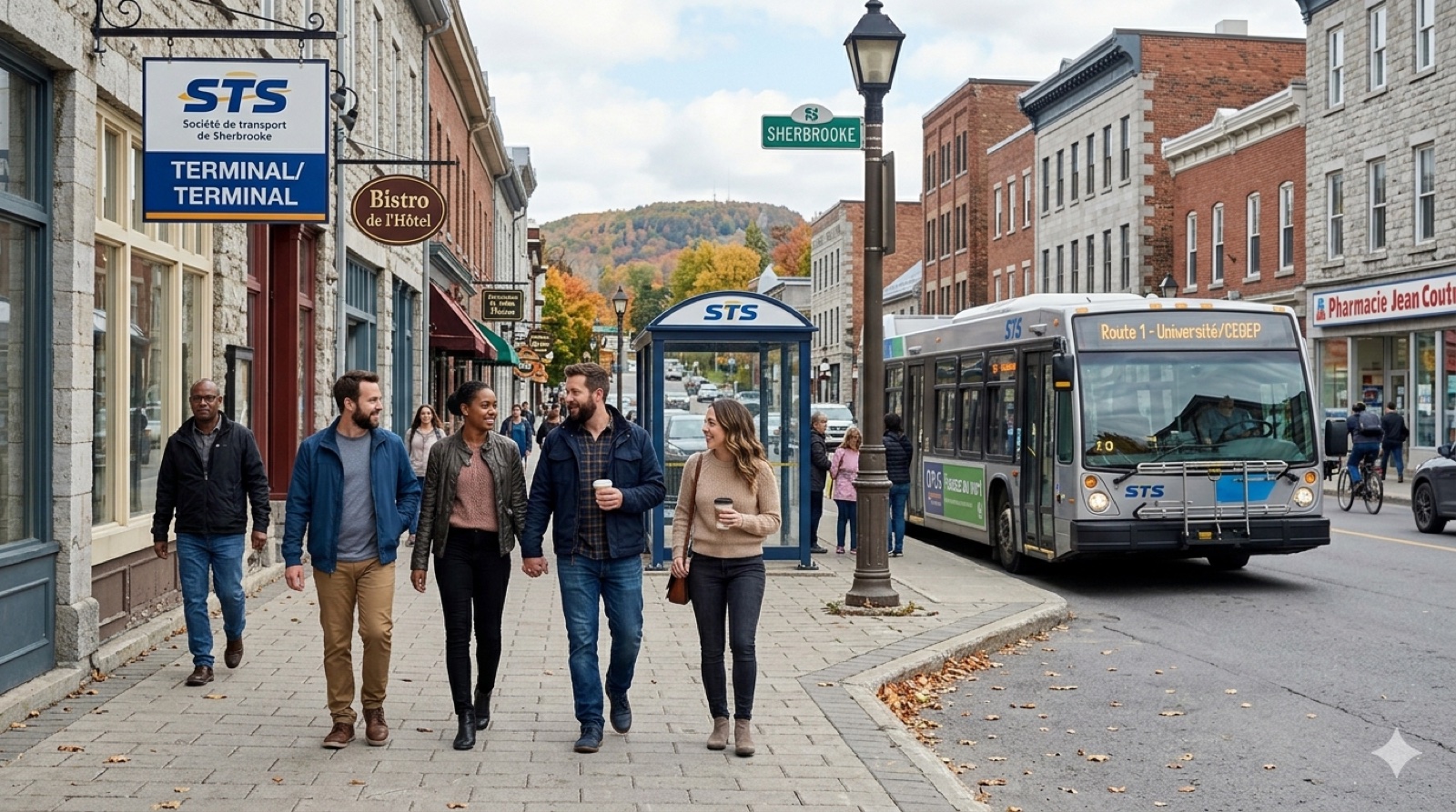 Transport en commun à Sherbrooke : STS