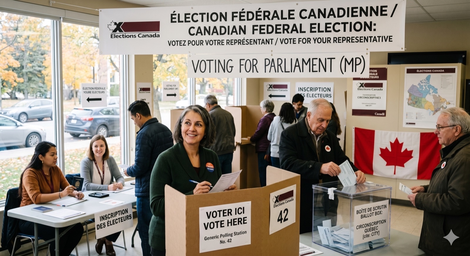 Voting in Elections in Quebec and Canada
