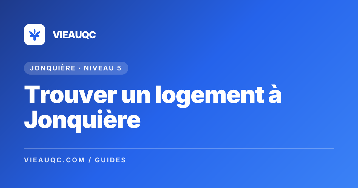 Trouver un logement à Jonquière
